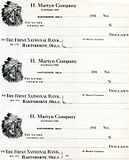 Hartshorne Oklahoma Hartshorne FNB Checks